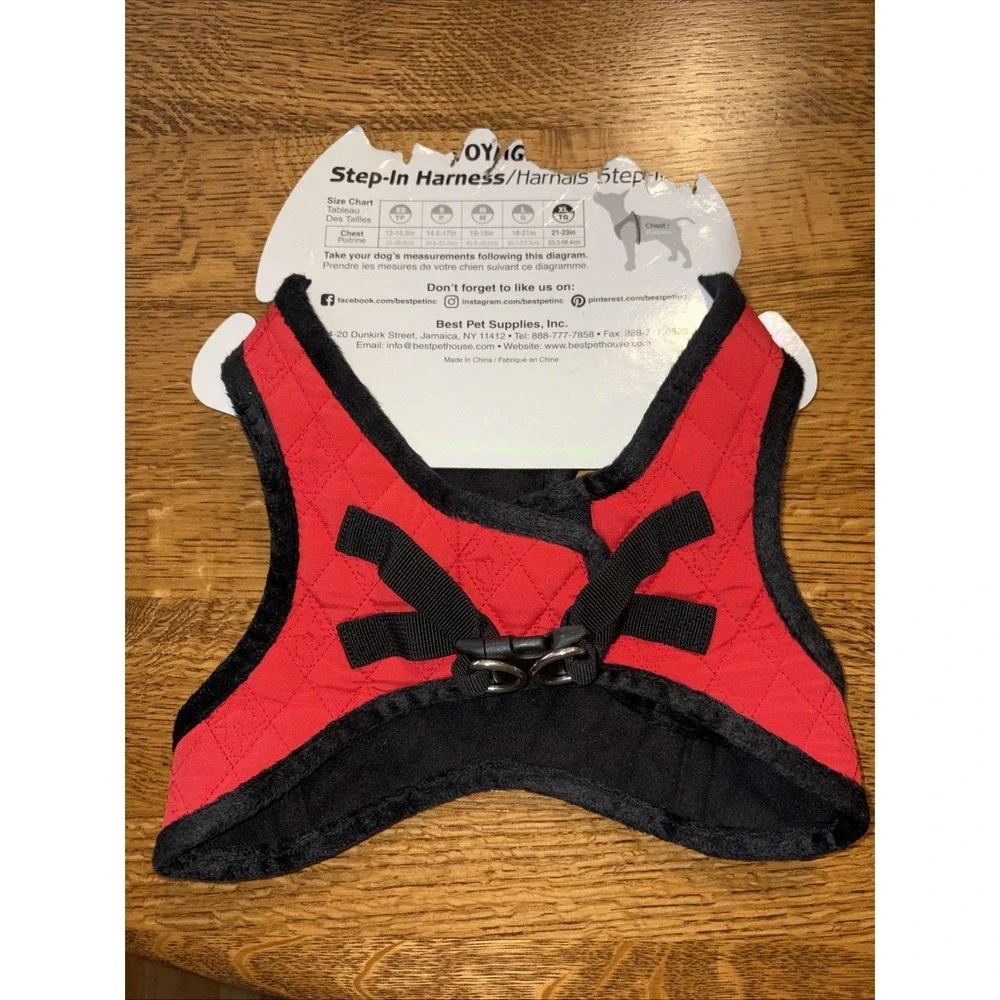 New Voyager Step In Dog Harness Size XL 21-23